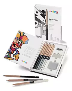 Lapices Carioca Graduados Grafito Negro x8 - comprar online