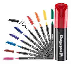 Lata fibras Edding x 10 - comprar online