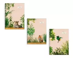 Cuaderno con espiral A4 (29x22cm) Ledesma Nat 70 hojas rayadas - comprar online