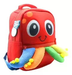 MOCHILA ESPALDA CRESKO FUNNY LAND PULPO 11" en internet