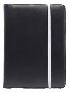 Carpeta Biwo Negra A4 Smart C/ Elástico Y Calcu Simil Cuero - comprar online