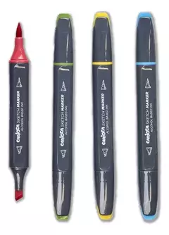MARCADOR CARIOCA SKETCH DOBLE PUNTA x32u. SURT. en internet