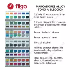 Marcadores Artisticos Filgo Alloy- Estuche x72 en internet