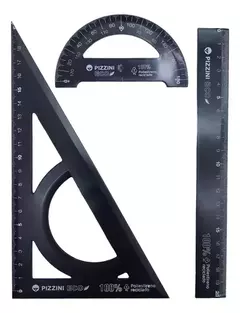 Set de Geometria Pizzini x 3 piezaS