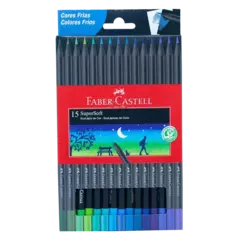 LAPICES FABER SUPERSOFT FRIOS x15