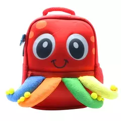 MOCHILA ESPALDA CRESKO FUNNY LAND PULPO 11"