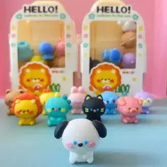 Set De Gomas Wero 3d Hello Welcome Valija X10 Gomas Animales