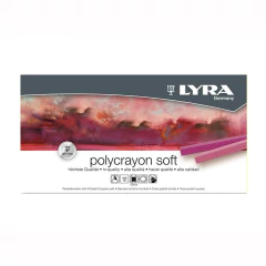 Promo Lyra Polycrayons Soft x 12