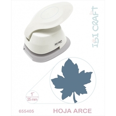 PERFORADORA ARTISTICA P/GOMA EVA 25mm 1¨ HOJA ARCE