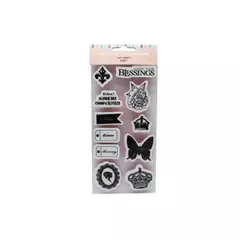 SELLO SILICONADO CRISTAL 4X8\" VARIETEE