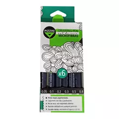 MICROFIBRA PIZZINI DESCARTABLE X 6