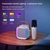parlante bluetooth sin marca k12 con 1 microfono inalambricos luces rgb - comprar online