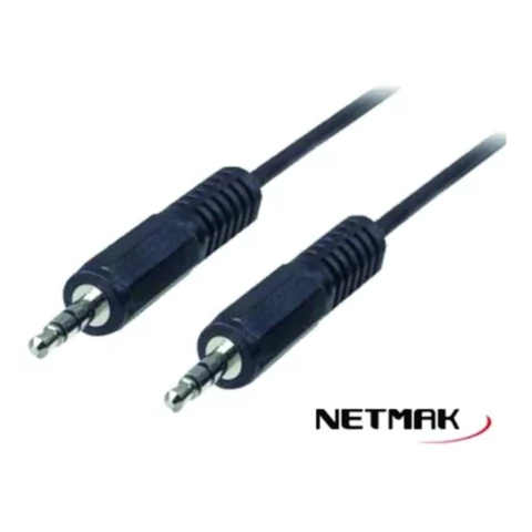 cable auxiliar a auxiliar 1.5m netmak nm-c26