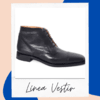 Huma10 Zapato abotinado de vestir talle grande del 45 al 50 hombre negro