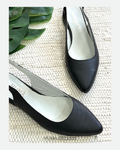 Huma10 Zapato Bajo Talles Grandes Negro