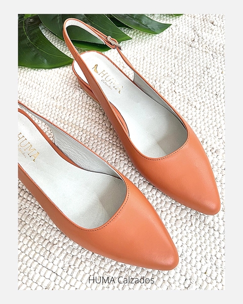 Huma10 Zapato Bajo Talles Grandes Naranja