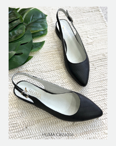 Huma10 Zapato Bajo Talles Grandes Negro