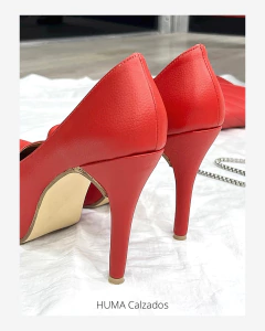 Imagen de Huma10 Zapatos Stiletto Talles Grandes rojo