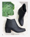HUMA10 Texana corta Talles Grandes Mujer Negra - comprar online