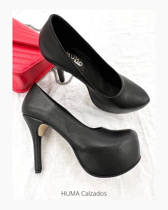 Huma10 Zapatos Stiletto Talles Grandes negro - tienda online
