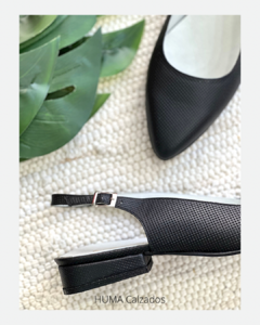 Huma10 Zapato Bajo Talles Grandes Negro - tienda online