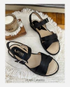 Huma10 Sandalia YUYA Talle Grande Negro