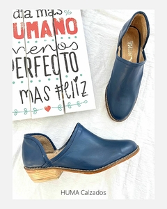 Huma10 Zapato tipo botineta Talles Grandes Mujer Azul Jean en internet