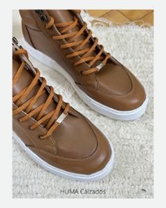 Huma10 Zapatilla Botita Mujer Talles Grandes SUELA