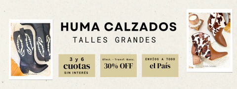 Imagen del carrusel HUMA Calzados Talles Grandes 