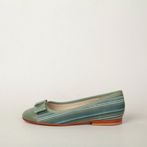 Chata Cala Verde Oscuro Rayas