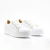 Zapatilla Coral Cuero Blanco - Carlo zapatos