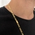 CORRENTE 3 POR 1 - 4,5MM - FECHO CANHÃO - 14,5G + PINGENTE PLACA ESTRELA DE DAVI - 2,5X2,5CM - BANHADO A OURO 18K - Money Jóias | Correntes - Pingentes - Pulseiras - Brincos - Anéis