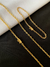 CORRENTE CADEADO - 3MM - FECHO CANHÃO - 11G + PULSEIRA CADEADO - 3MM - FECHO CANHÃO - 4G - BANHADO A OURO 18K