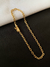 PULSEIRA CADEADO - 3MM - FECHO CANHÃO - 4G -BANHANDO A OURO 18K