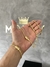 CORRENTE CADEADO DUPLO - 4MM - FECHO TRAVA DUPLA - 15G + PULSEIRA CADEADO DUPLO 4MM - FECHO TRAVA DUPLA - 5G - BANHADO A OURO 18K - Money Jóias | Correntes - Pingentes - Pulseiras - Brincos - Anéis