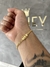 PULSEIRA CADEADO DUPLO 4MM - FECHO TRAVA DUPLA - 15G - BANHADO A OURO 18K na internet