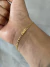 CORRENTE GRUMET 3MM - FECHO GAVETA - 11G + PULSEIRA GRUMET 3MM - FECHO GAVETA - 3,5G - BANHADO A OURO 18K - loja online