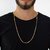 CORRENTE GRUMET DUPLA 3MM - FECHO GAVETA - 10,5G + PULSEIRA GRUMET DUPLA - 3MM - FECHO GAVETA - 4G - BANHADO A OURO 18K - Money Jóias | Correntes - Pingentes - Pulseiras - Brincos - Anéis