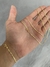 CORRENTE E PULSEIRA PIASTRINE 2MM - FECHO TRADICIONAL - BANHADO A OURO 18K - comprar online