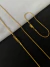CORRENTE RABO DE RATO - 2MM - FECHO CANHÃO - 12G - 70CM + PULSEIRA RABO DE RATO 2MM - 4,5G - FECHO CANHÃO - BANHADO A OURO 18K
