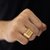 ANEL SALMO 91 - 14G - BANHADO A OURO 18K - comprar online