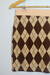 Saia marrom estampado (40) - comprar online