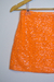 Saia de paetê laranja Dona Florinda (38) - comprar online