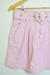 Short jeans rosa claro (36) - comprar online