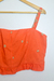Blusa Laranja Bordado Dhorum (42) - comprar online