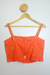 Blusa Laranja Bordado Dhorum (42) na internet