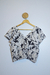 Cropped preto e branco Shoulder (46)