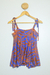Blusa Azul e Laranja Farm (40) na internet