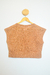 Blusa Marrom Brilhosa (42) - loja online