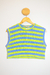 Cropped Tricô Listrado (38) - Susclo • Brechó Online e Físico em fortaleza